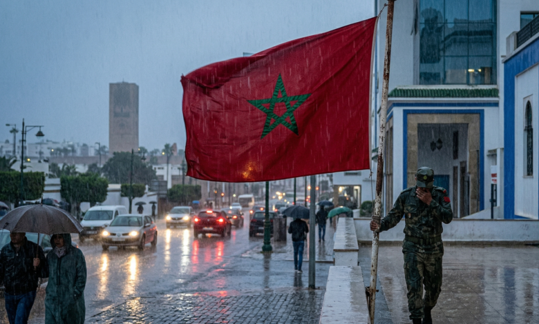 طقس المطر المغرب